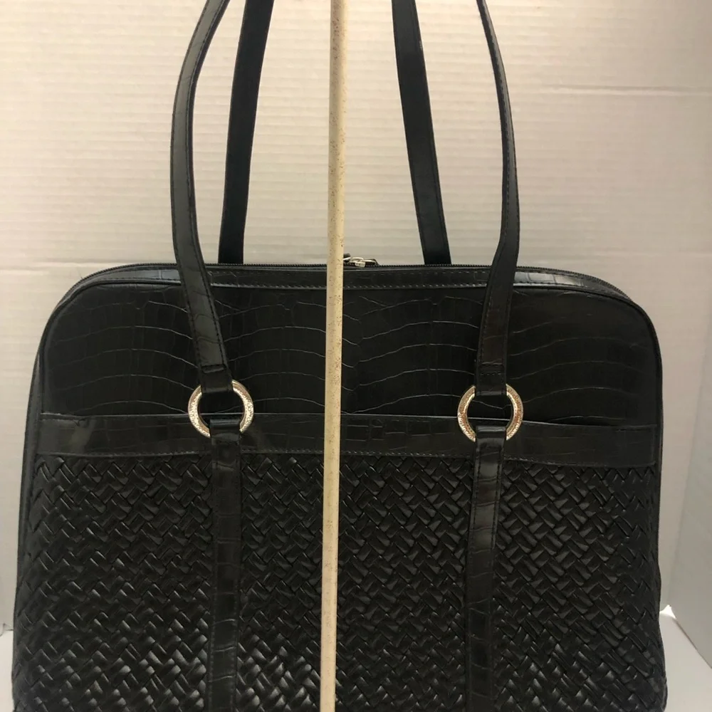 Coldwater Creek black woven